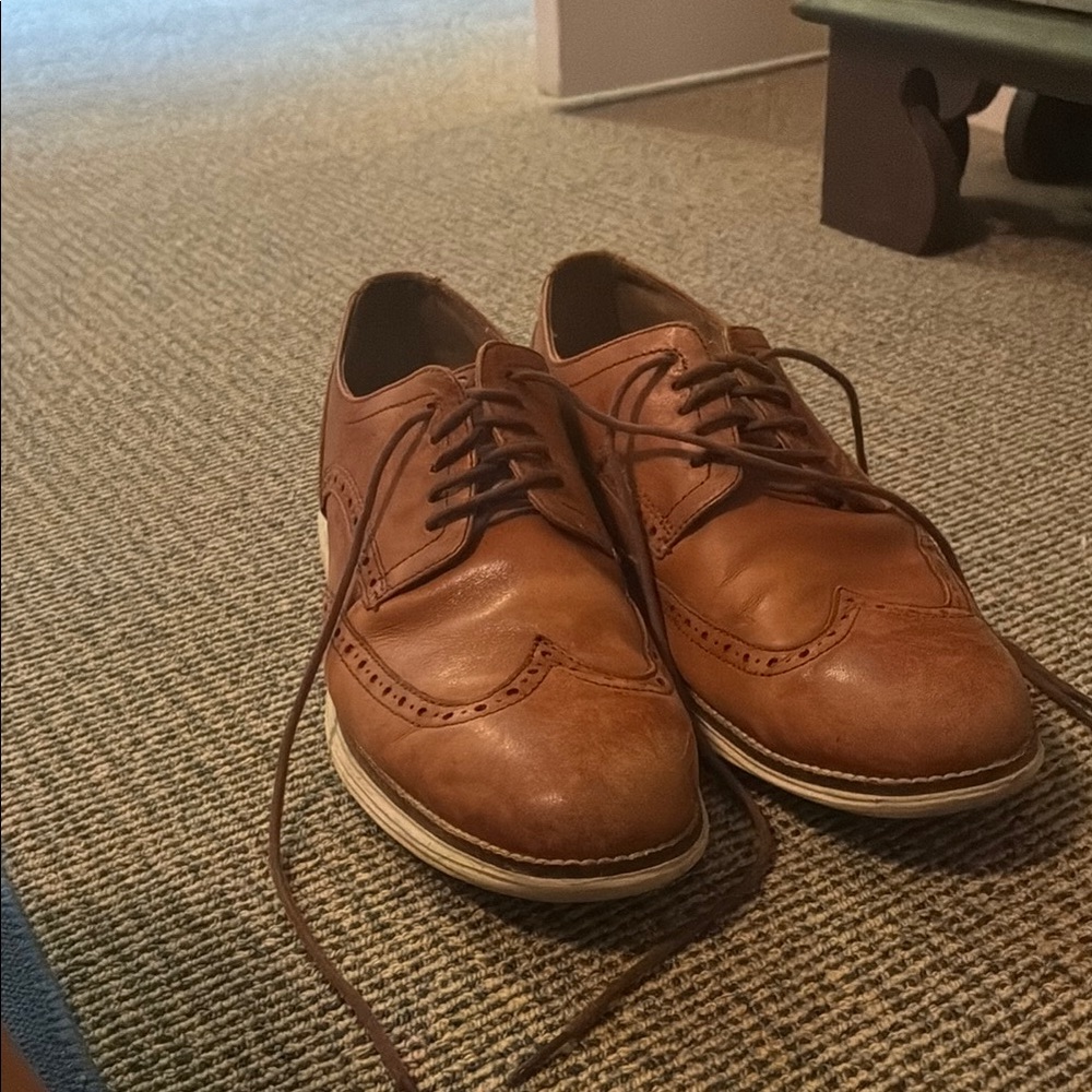 Cole Hann Classic Brown Leather Men's Shoes